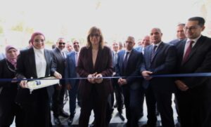 افتتاح فرع بنك التنمية الصناعية في طنطا بعد تطويره