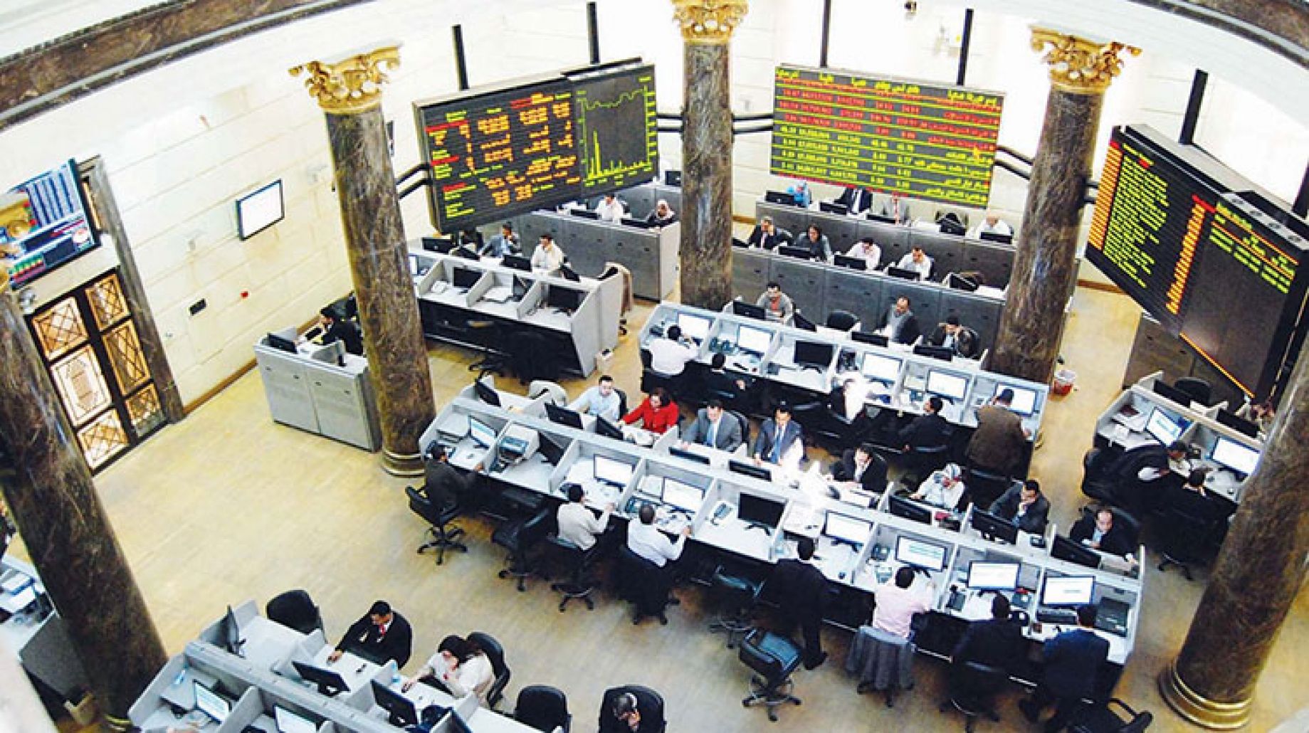 7 مليارات جنيه أرباح صباحية للبورصة