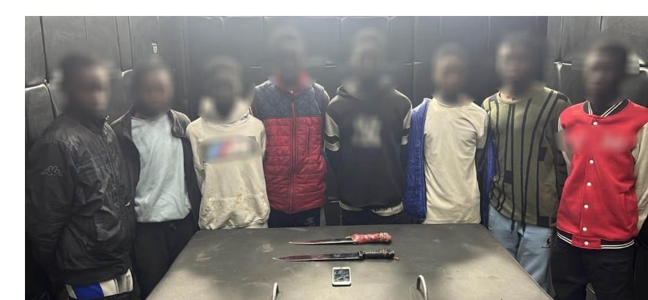 ضبط 8 أجانب سرقوا هاتف شخص اخر بمدينة نصر