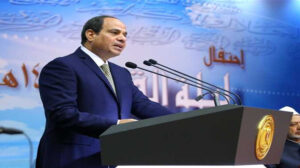 السيسي يصل مقر احتفالية وزارة الأوقاف بليلة القدر