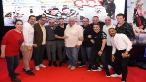 شيرين رضا وبيومي فؤاد يحتفلان بالعرض الخاص لـ “مغامرات كوكو”