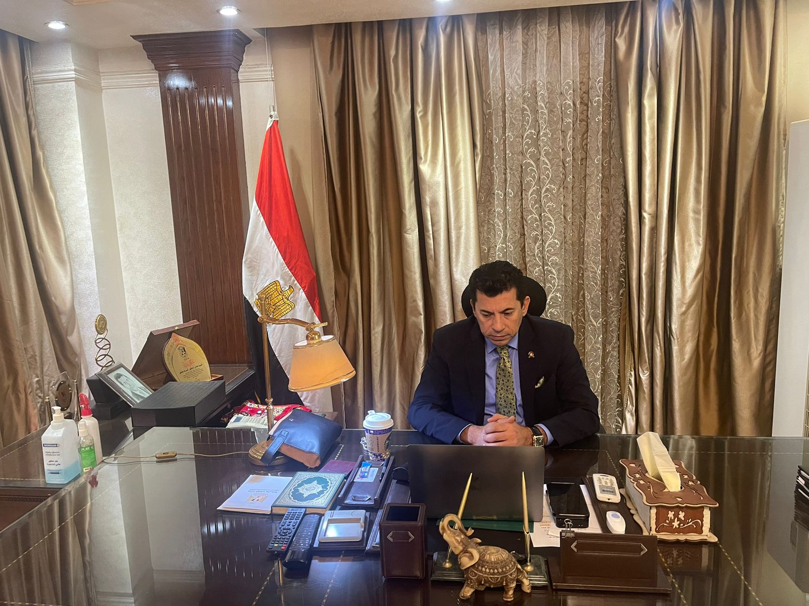  وزير الشباب يفتتح المرحلة الثانية من برنامج yly competition