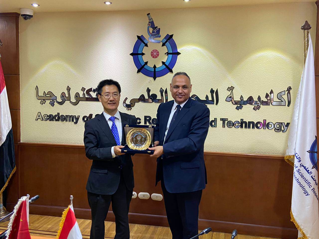 أكاديمية البحث العلمي تفتح آفاق جديدة للتعاون العلمي مع دولة الصين