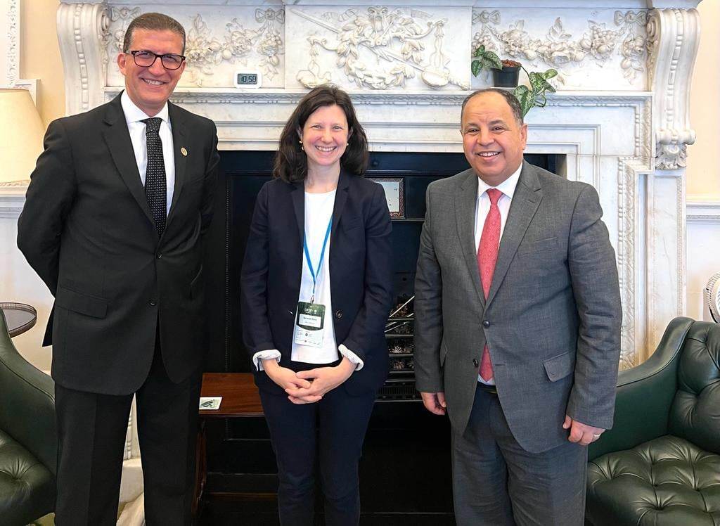 وزير المالية.. في لقائه مع وزيرة الدولة البريطانية لشئون الخزانة: مصر شريك تجارى للمملكة المتحدة