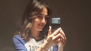 حلا شيحة بإطلالة متميزة بالأبيض و الأسود