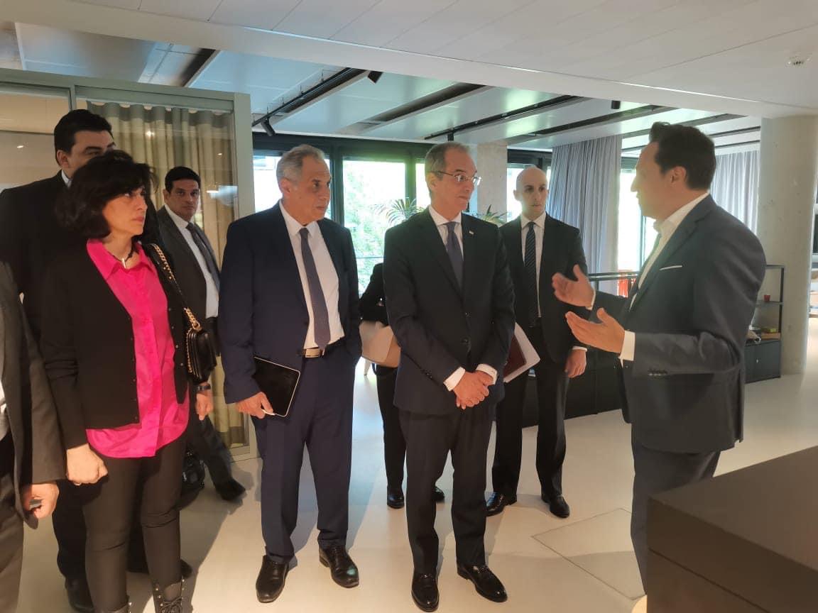 وزير الاتصالات يعقد مباحثات مع شركات ألمانية للتعاون والاستثمار فى مجالات صناعة الإلكترونيات