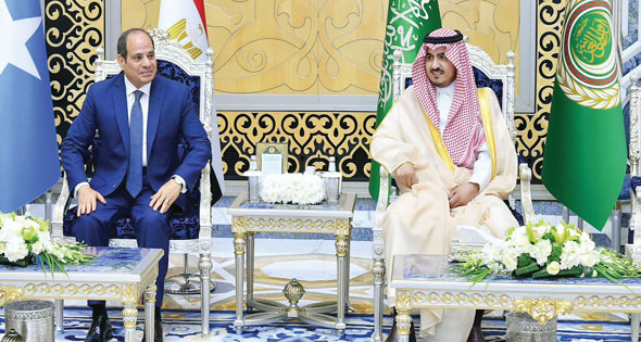 السيسي يشارك في أعمال القمة العربية بجدة