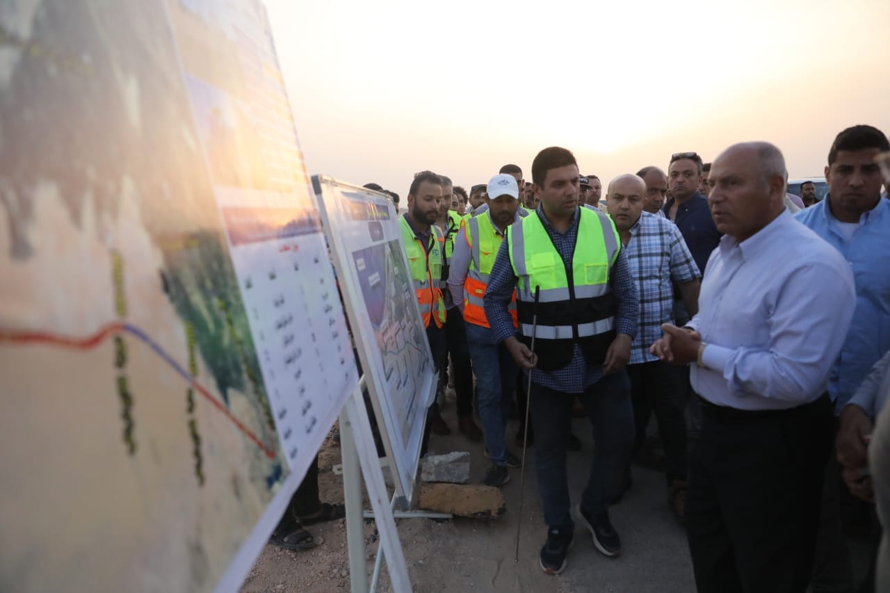 وزير النقل يتفقد تطوير وتوسعة ورفع كفاءة طريق وادي النطرون العلمين