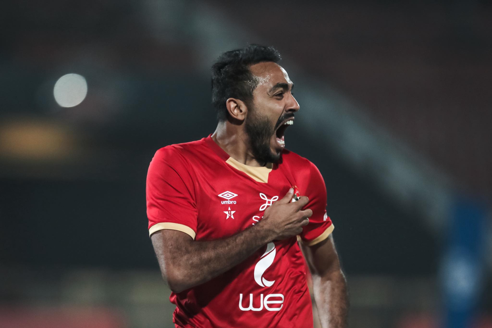 كهربا يغيب عن الأهلي أمام المقاولون في الدوري