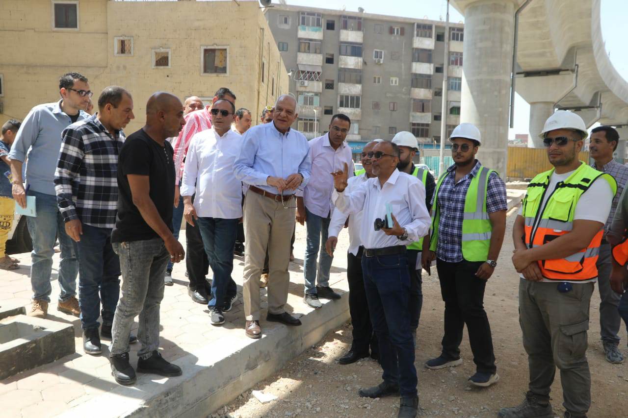  تفقد اعمال تطويرالجيزة