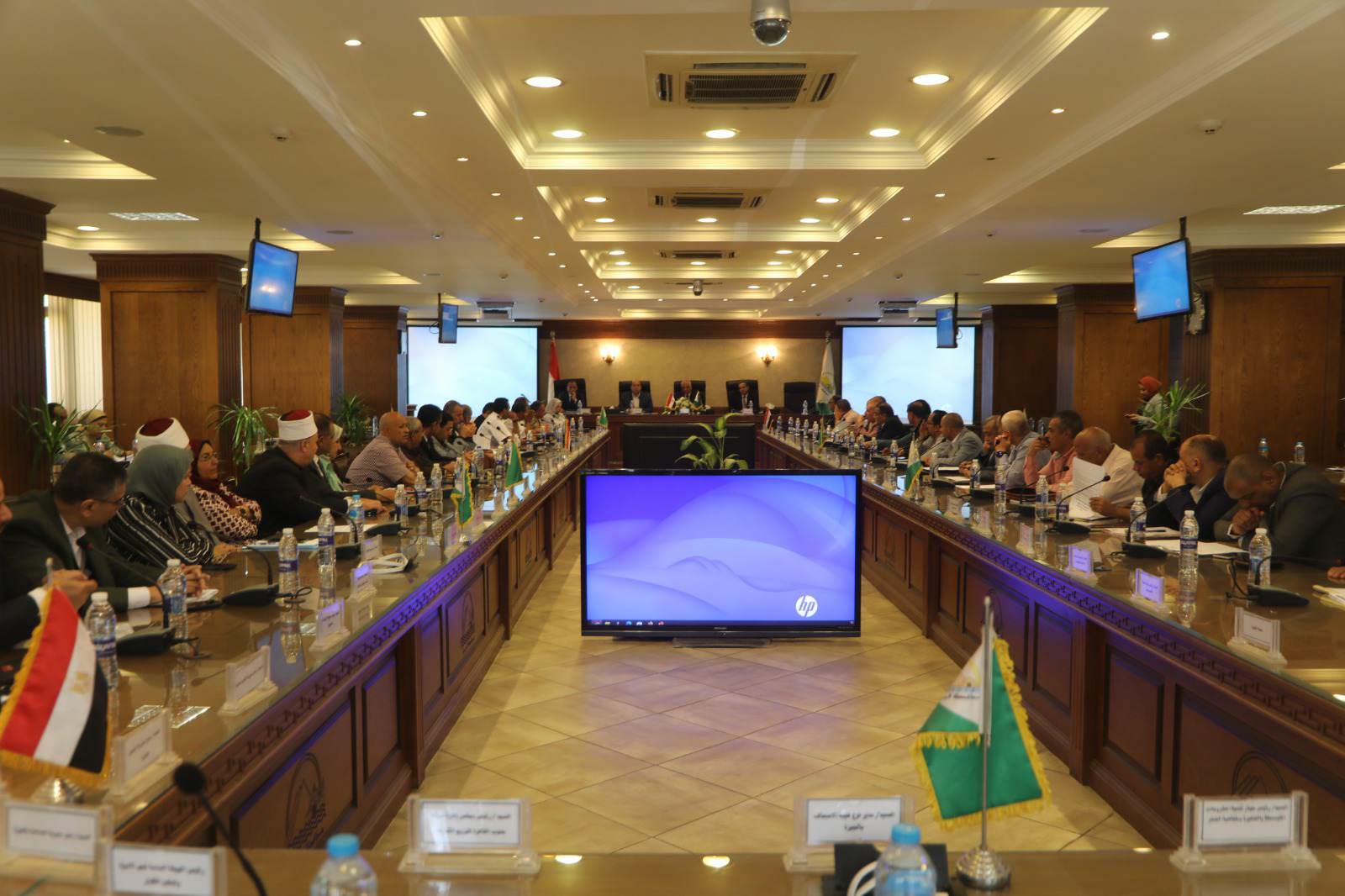 تفاصيل اجتماع المجلس التنفيذي بمحافظة الجيزة