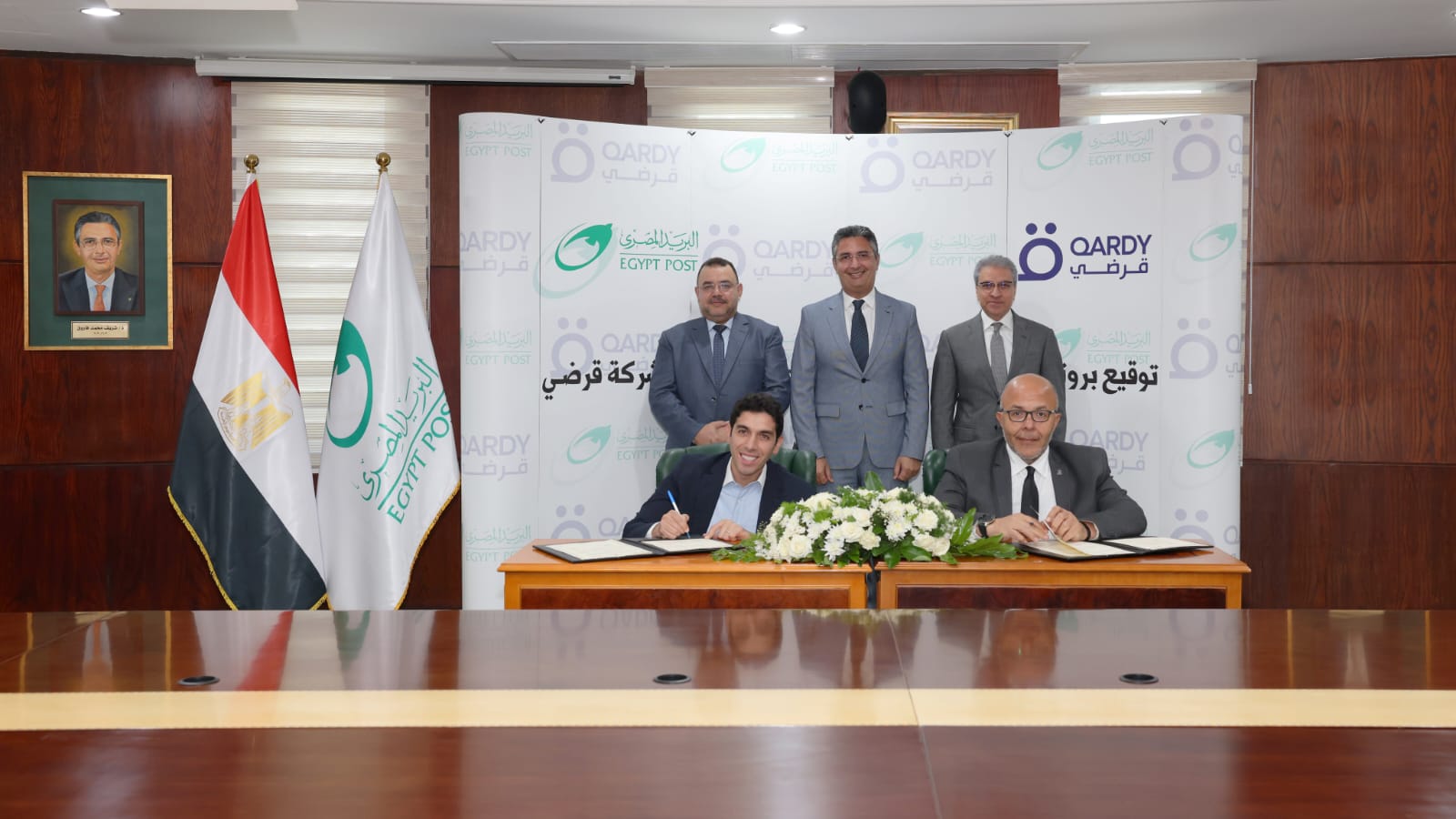 البريد يوقع بروتوكول تعاون مع “قرضي” لتسهيل حصول أصحاب المشروعات الصغيرة والمتوسطة على التمويلات اللازمة