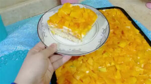 عمل تريليتشا كيك بالمانجو على طريقة الشيف دعاء