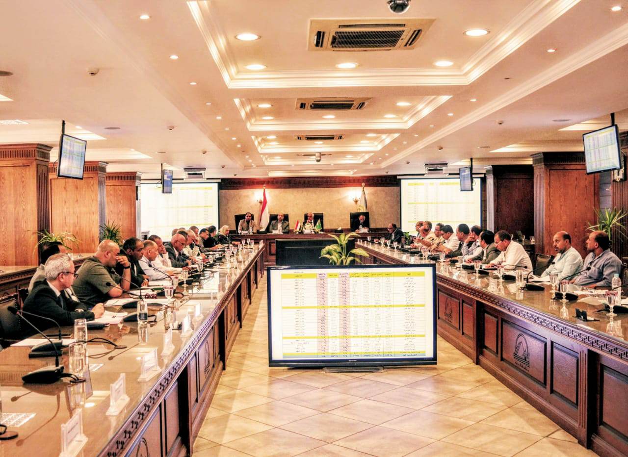 متابعة نسب التنفيذ النهائية للخطة الاستثمارية للعام المالي ٢٠٢٢ / ٢٠٢٣ بالجيزة