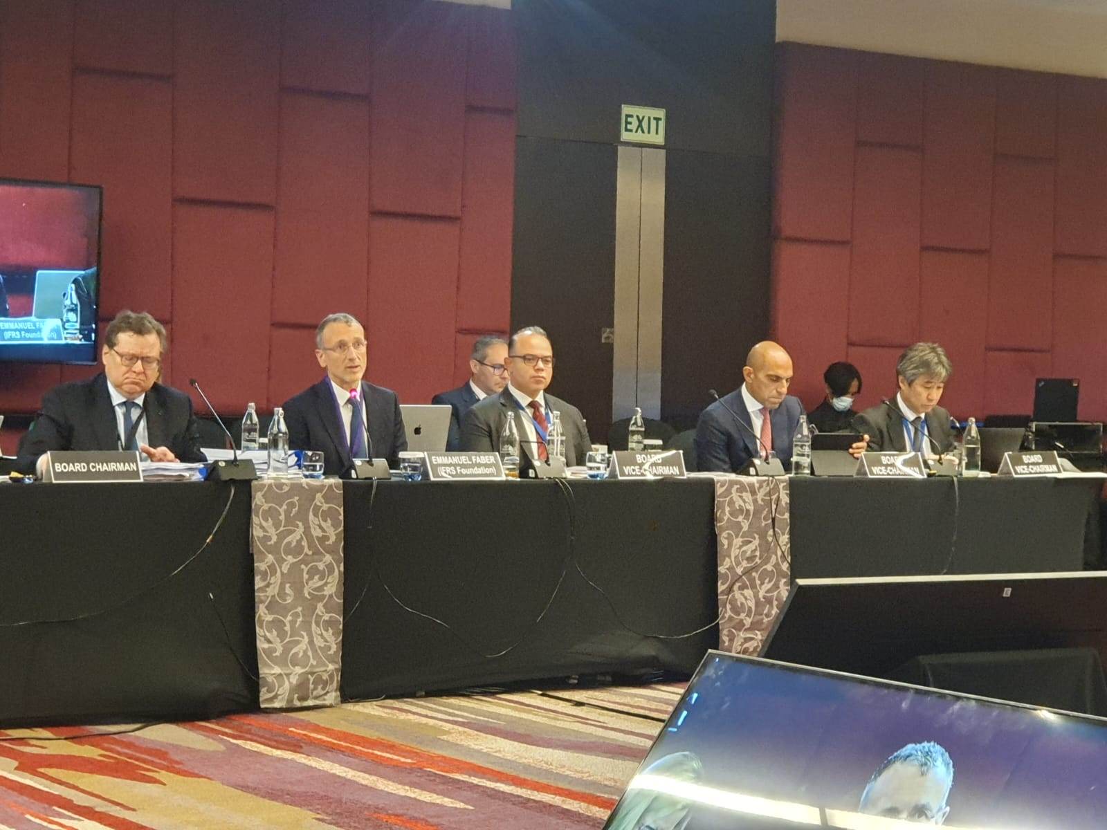 رئيس الرقابة المالية يشارك في اجتماع مجلس إدارة المنظمة الدولية للهيئات الرقابية على أسواق المال الأيوسكو بتايلاند