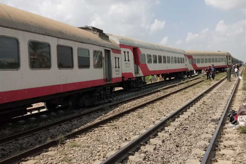 مصرع مجهول الهوية صدمه قطار بالبدرشين