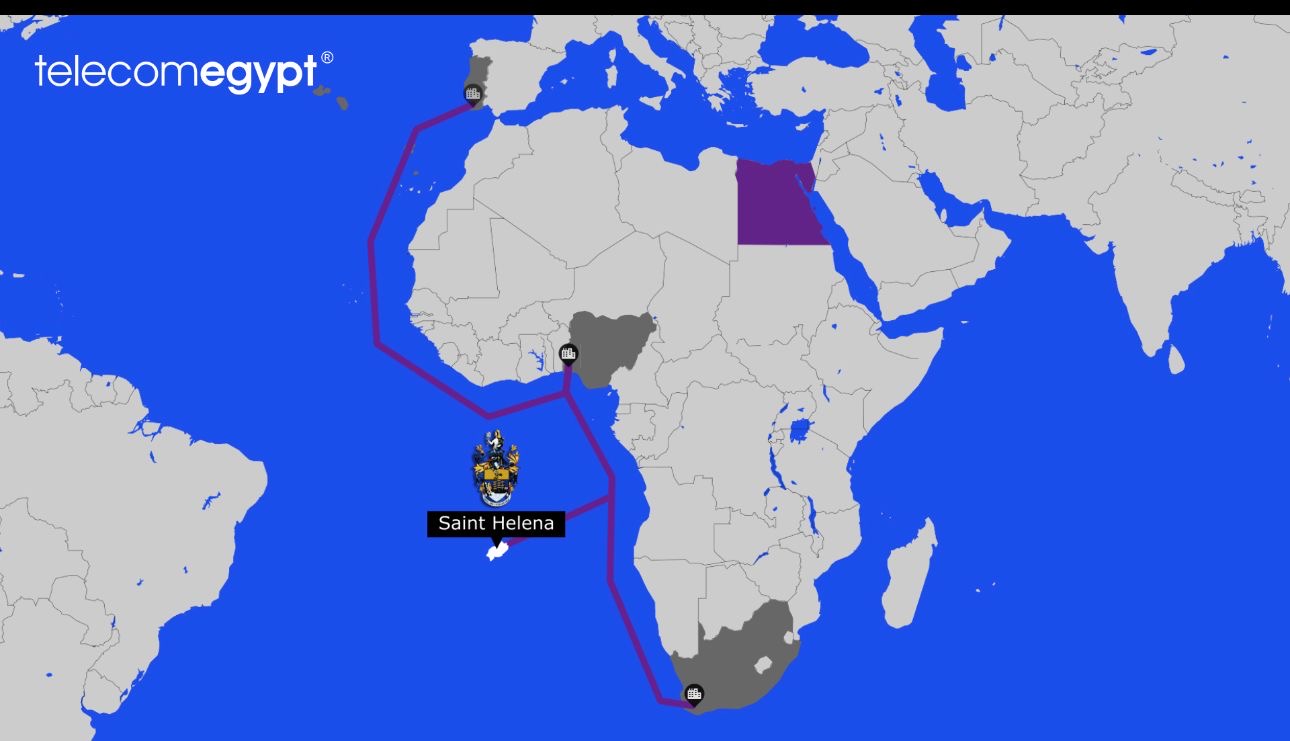 المصرية للاتصالات تبدأ تشغيل السعات الخاصة بها على الكابل البحري Equiano بغرب افريقيا