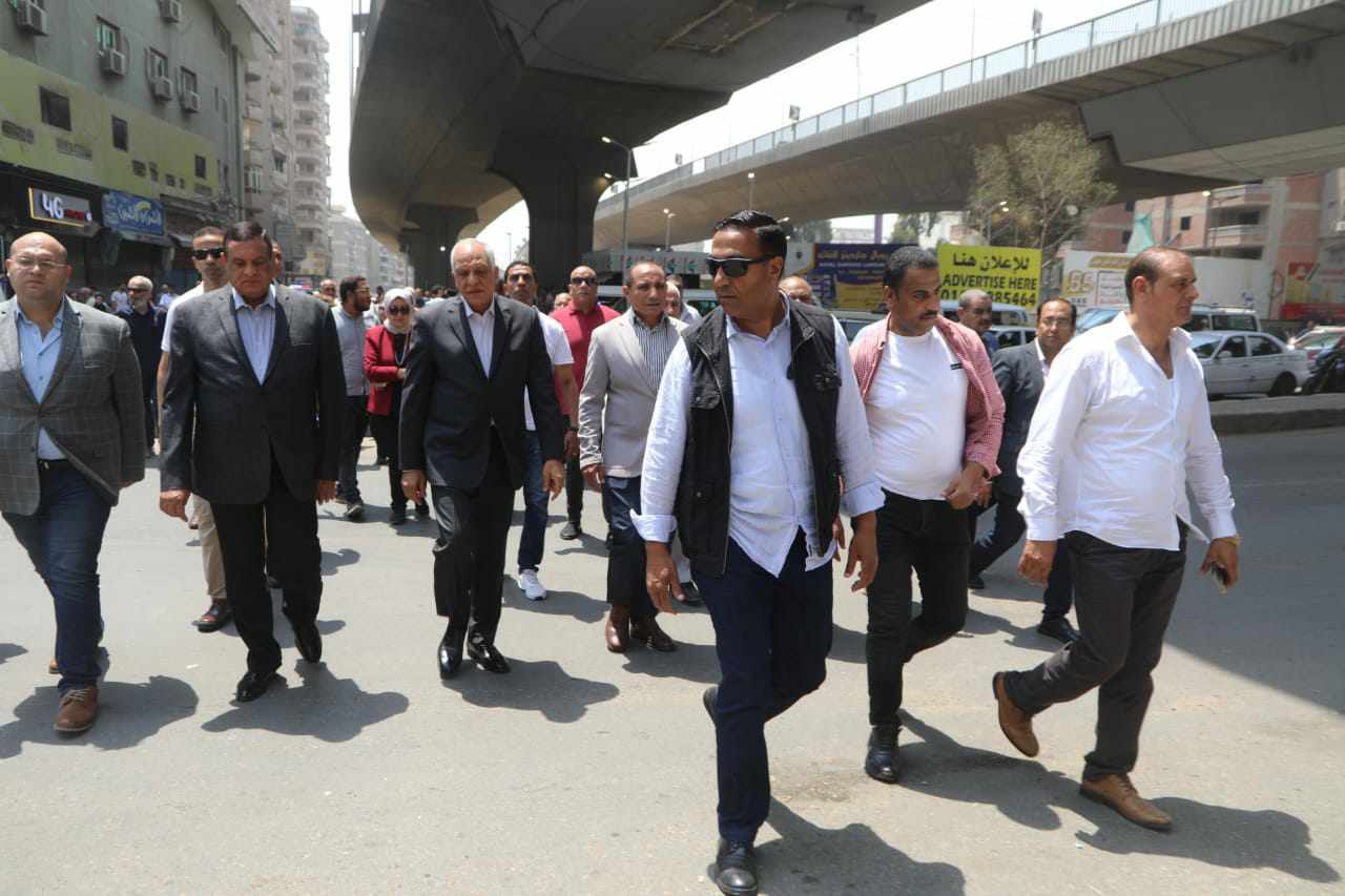 افتتاح موقف سرفيس المريوطية الجديد على مساحة ٩٤٠٠ م٢ وبسعة ٣٩٥ سيارة