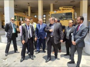 رئيس المصرية للمطارات يتفقد حركة التشغيل بمطار مرسى مطروح الدولي مع بداية الموسم الصيفي