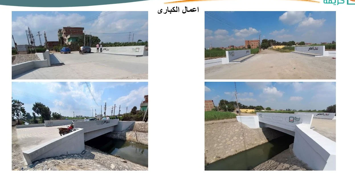 تنفيذ 118 مشروعاً بمركز زفتى بالغربية ضمن مبادرة “حياة كريمة”