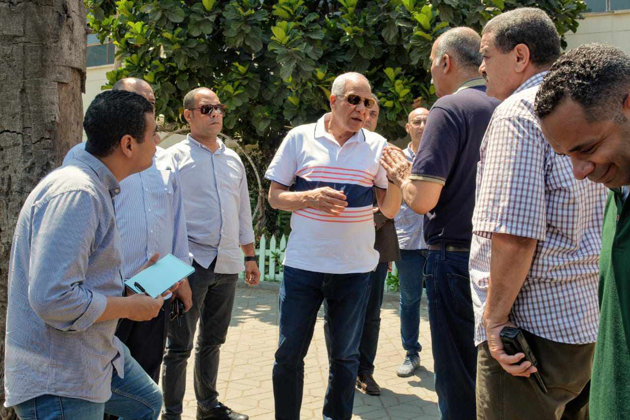 جولة تفقدية لـ”محافظ الجيزة” بأحياء العمرانية
