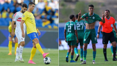 النصر يواجه الرجاء