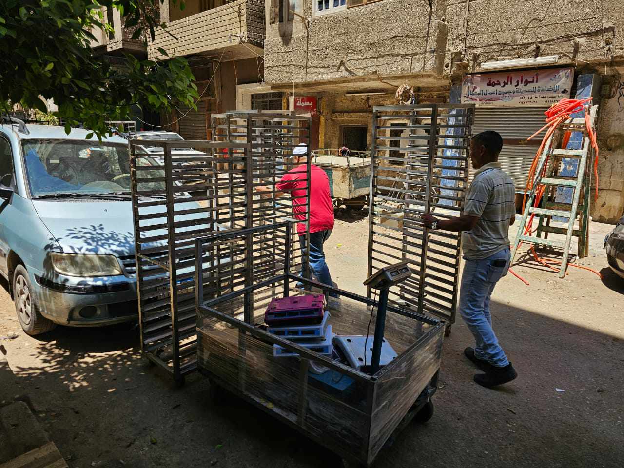 ٩ منشأت مخالفة تم غلقها بالجيزة