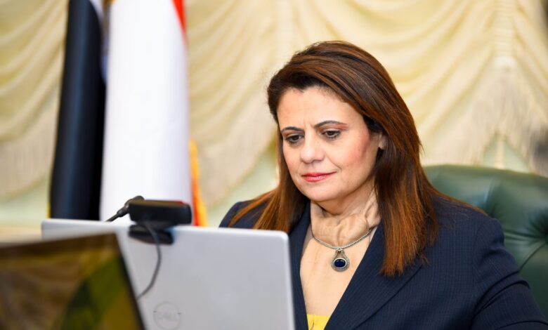 سها جندي وزيرة الدولة للهجرة