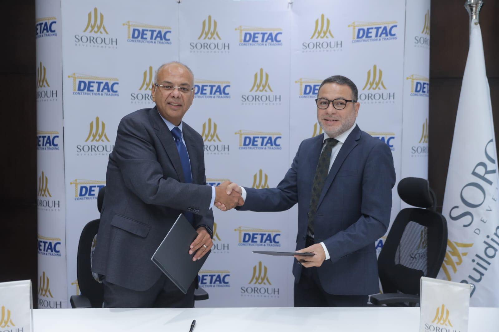 صروح للتشييد توقع بروتوكول تعاون مع ديتاك للمقاولات لبدء إنشاءات ” كاسكاديا ” بمشروع ” انترادا “