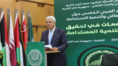 أيمن عاشور وزير التعليم العالى والبحث العلمى