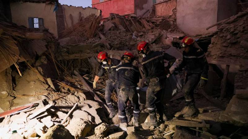أرتفاع ضحايا زلزال المغرب إلى 2862 قتيل و2562 مصابا