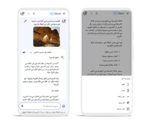 ‏Google تطلق إمكانية سؤال Bard باستخدام الصور باللغة العربية