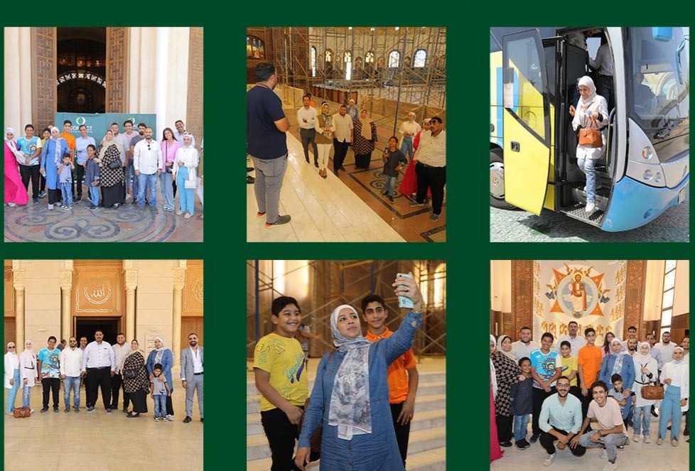 كونتكت للتطوير تنظم جولة تفقدية لوفد من الجاليات المصرية بالخارج لمشروع العاصمة الادارية