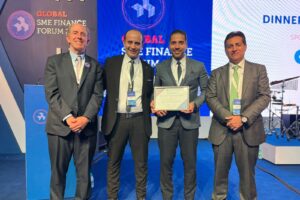 شركة ضمان CGC تفوز بجائزة المنتجات المبتكرة من المنتدى العالمي لتمويل المشروعات الصغيرة والمتوسطة