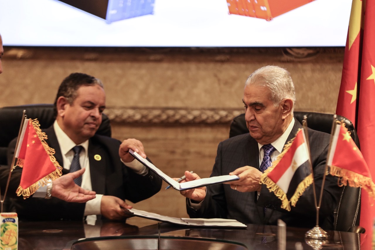 بروتوكول تعاون مشترك بين مؤسسة رجال الأعمال المصريين الصينيين ومصلحة الجمارك
