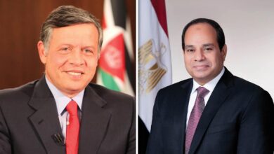 قمة مصرية أردنية