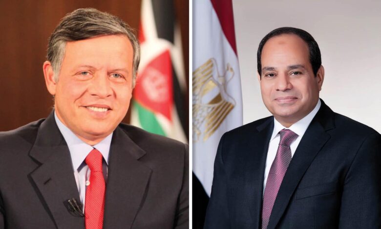 قمة مصرية أردنية