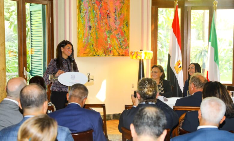 وزيرة التعاون الدولي
