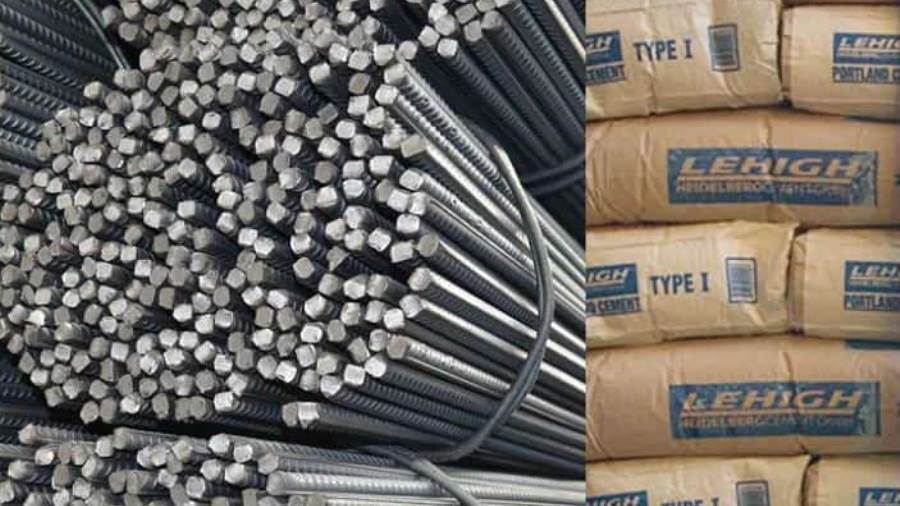 أسعار الحديد والأسمنت في مصر اليوم الخميس