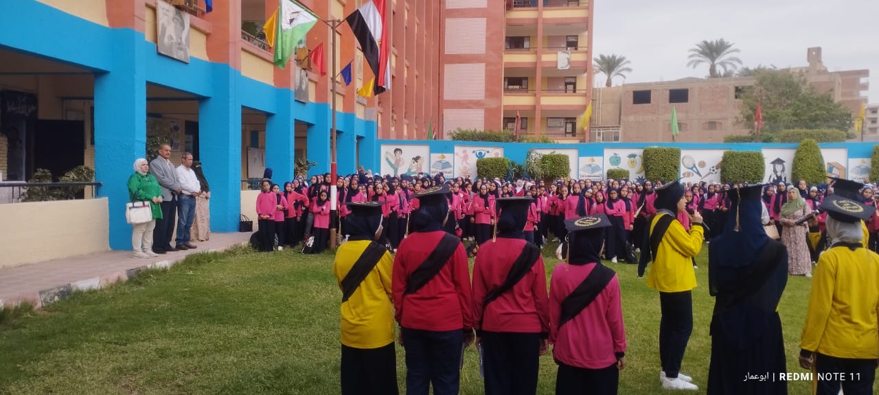 أنتظام حركة الطلاب بمدارس الجيزة