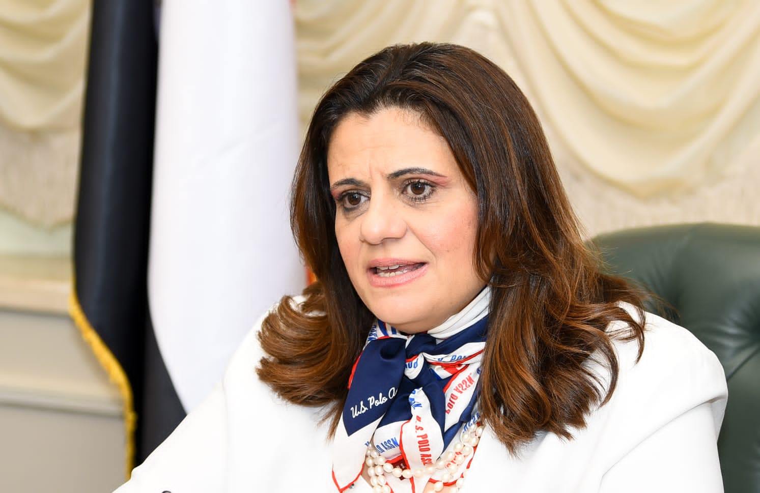 وزيرة الهجرة تحث أبناء الجاليات المصرية على أهمية المشاركة في الانتخابات الرئاسية القادمة