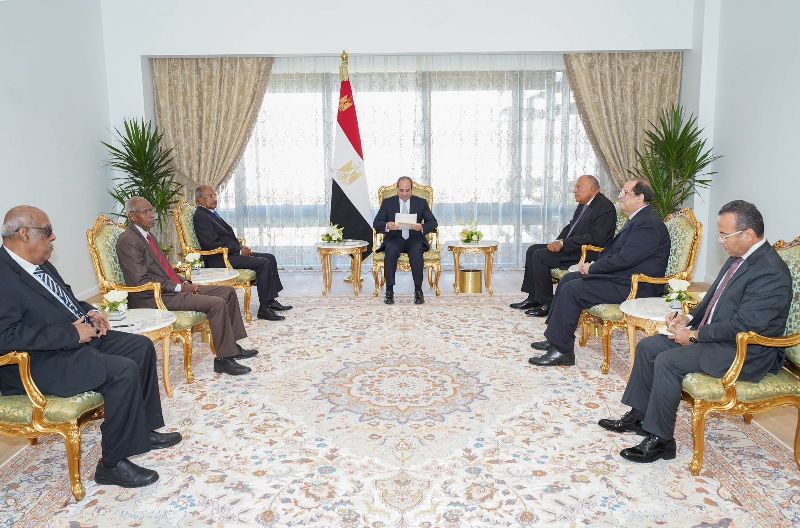 تفاصيل استقبال الرئيس السيسي وزير الخارجية الإريتري