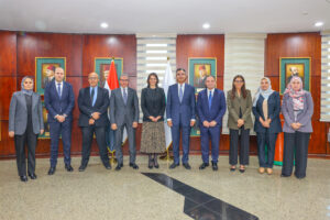 رئيس البريد يستقبل مدير عام IBM لمنطقة أوروبا والشرق الأوسط وإفريقيا