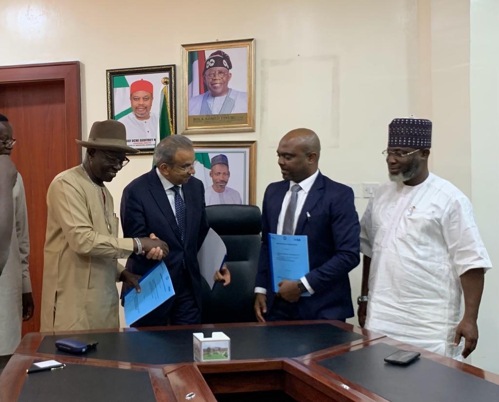 Nigeria signs with eGate and Visa International to digitize.