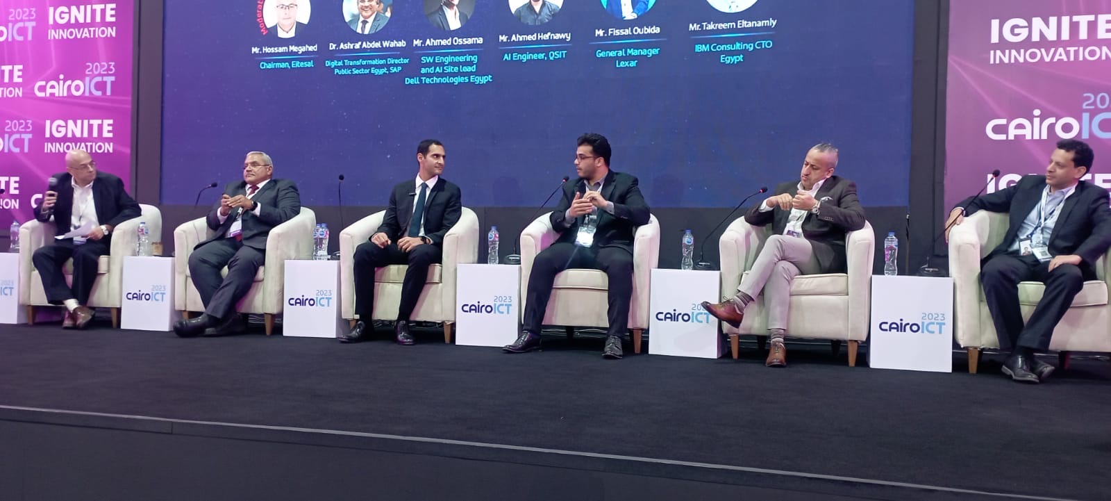 تناولت التقنيات المتقدمة في التحليلات المدعومة بالذكاء الاصطناعي: “اسكتشاف أحدث التقنيات” في جلسة بمعرض Cairo ICT