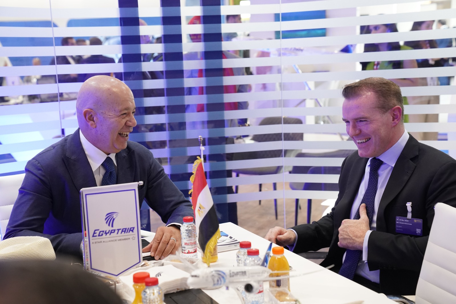 مصر للطيران تعقد اجتماعات تنسيقية مع شركاء صناعة النقل الجوي حول العالم