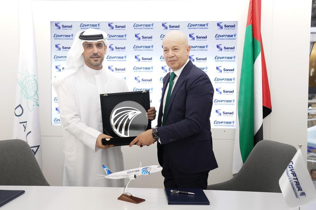 مصر للطيران للصيانة والأعمال الفنية توقع مذكرة تفاهم مع سند الإماراتية لتطوير خدمات صيانة وعمرة المحركات