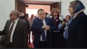 محافظ البنك المركزي يدلى بصوته في الانتخابات الرئاسية