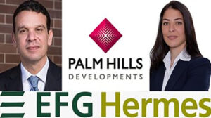 «إي اف چي هيرميس» تُتمم إصدار سندات توريق بقيمة 421 مليون جنيه لصالح «بالم هيلز للتعمير» 