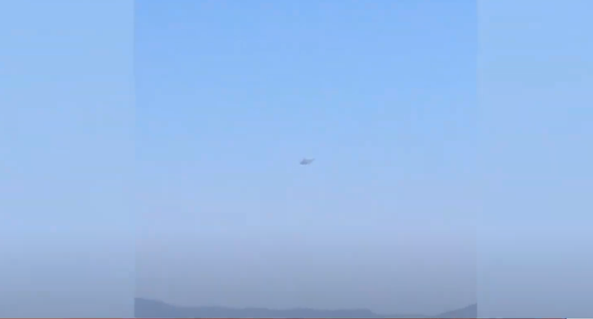 سماع دوي انفجارات في سماء مدينة دهب